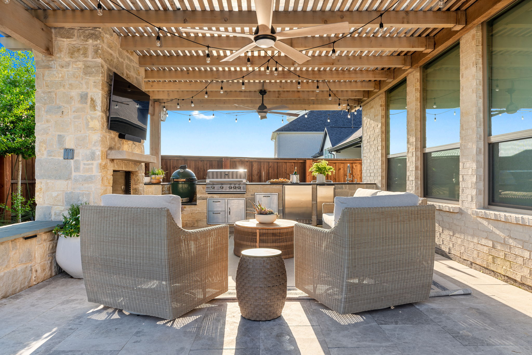 Frisco TX Outdoor Patio Design & Construction