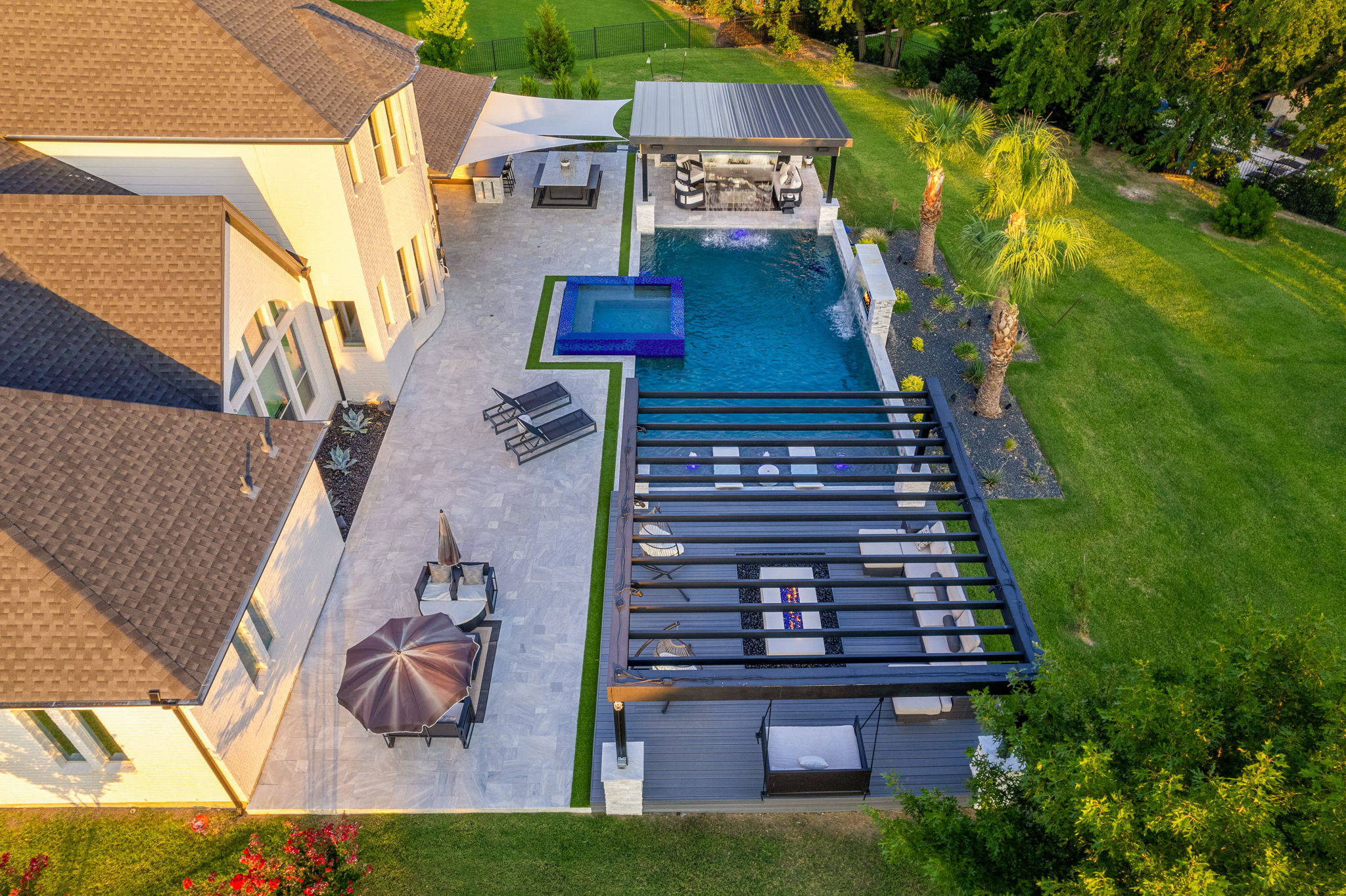 Acqua Design Luxury Landscape Design in Prosper, TX